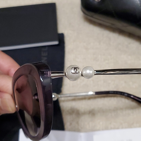 SOLD Chanel Cat Eye Sunglasses - Picture 3 of 8